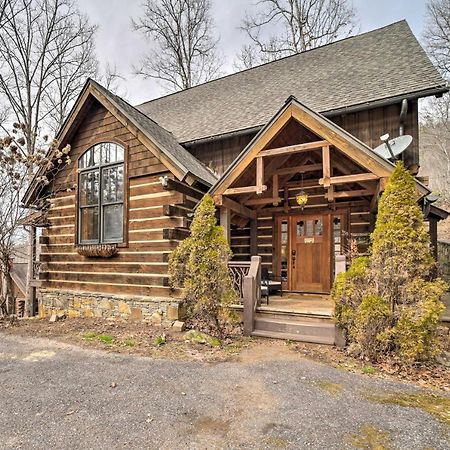 Luxury Cabin Rental In Franklin With Private Hot Tub Exteriér fotografie