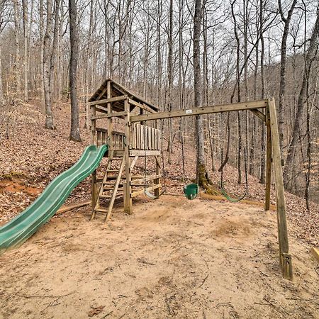 Luxury Cabin Rental In Franklin With Private Hot Tub Exteriér fotografie