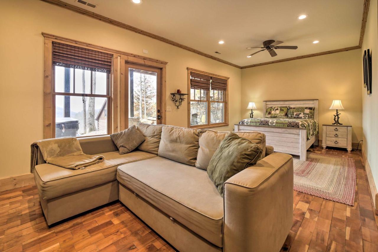 Luxury Cabin Rental In Franklin With Private Hot Tub Exteriér fotografie