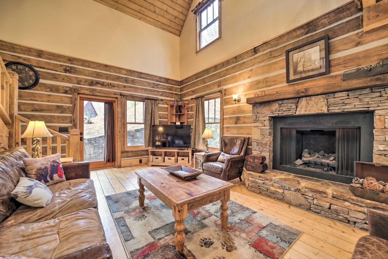 Luxury Cabin Rental In Franklin With Private Hot Tub Exteriér fotografie