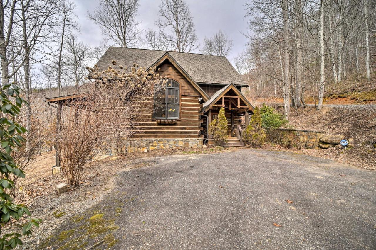 Luxury Cabin Rental In Franklin With Private Hot Tub Exteriér fotografie