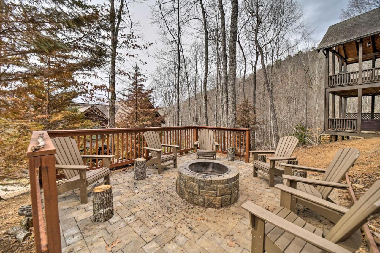 Luxury Cabin Rental In Franklin With Private Hot Tub Exteriér fotografie