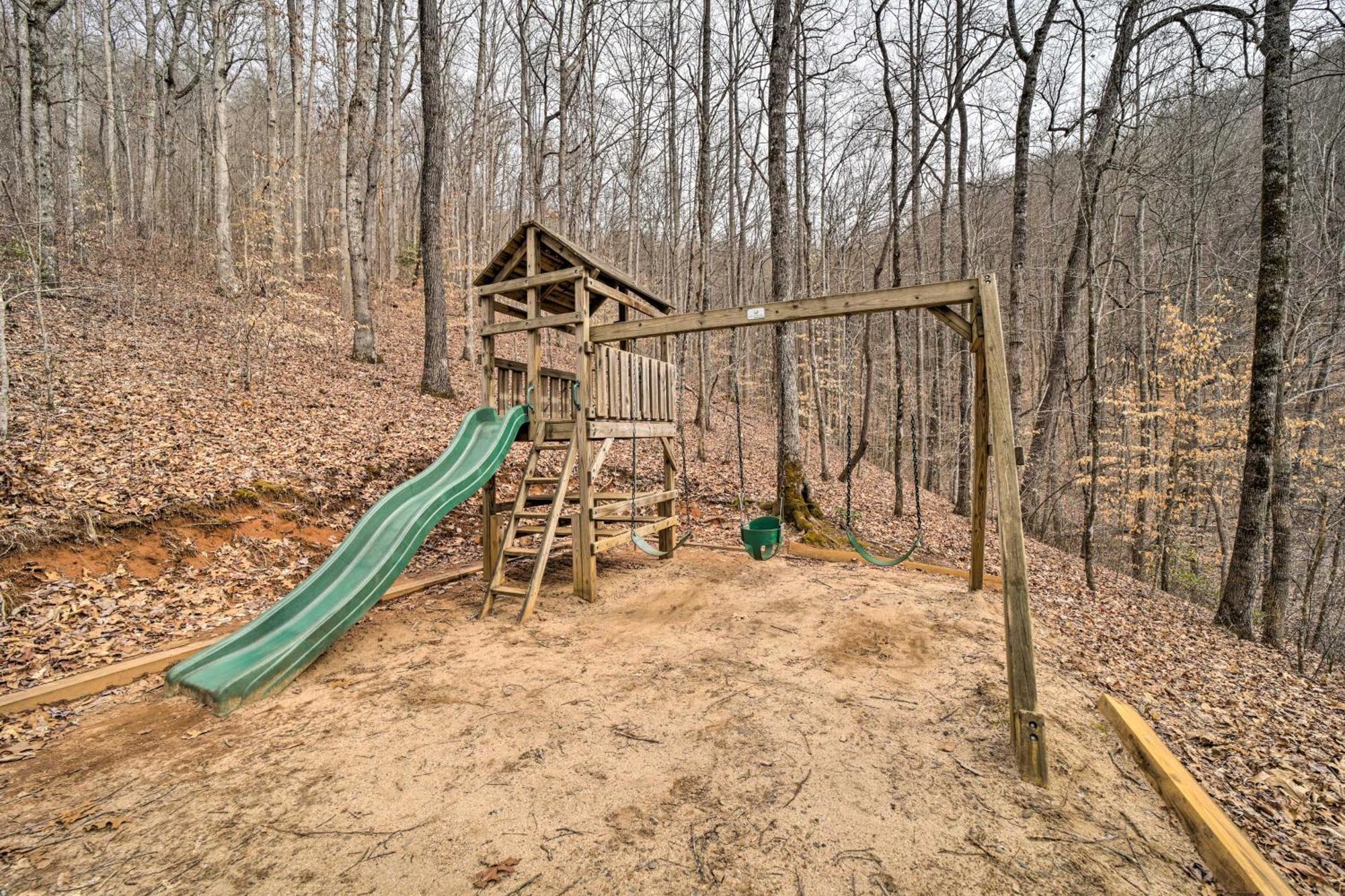 Luxury Cabin Rental In Franklin With Private Hot Tub Exteriér fotografie